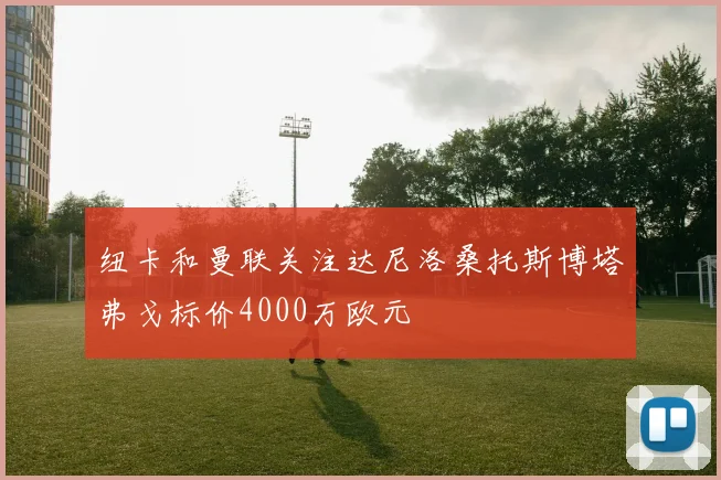 纽卡和曼联关注达尼洛桑托斯博塔弗戈标价4000万欧元